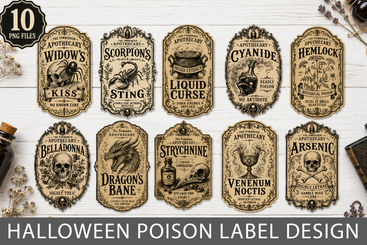 Apothecary Bottle Labels Image 18