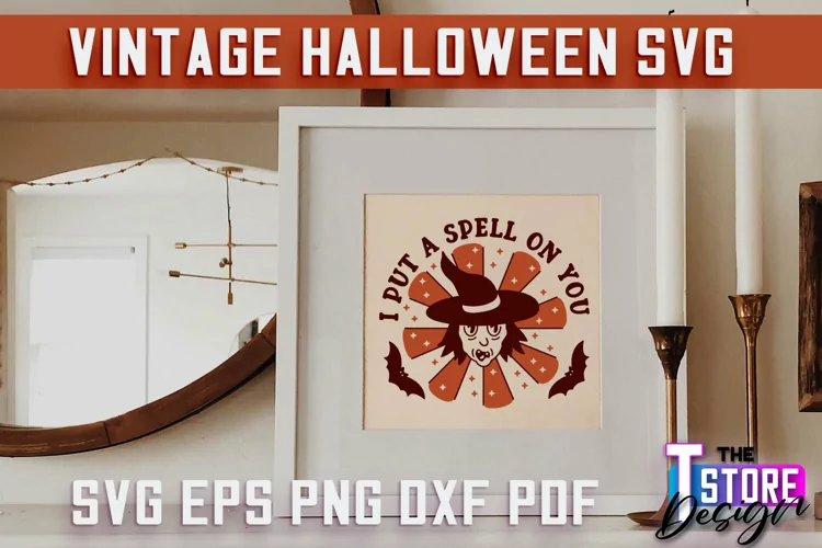 Vintage Halloween Quotes SVG| Halloween SVG Design | Bat SVG