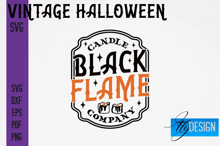 Vintage Halloween SVG Design | Halloween Quotes SVG | Scary