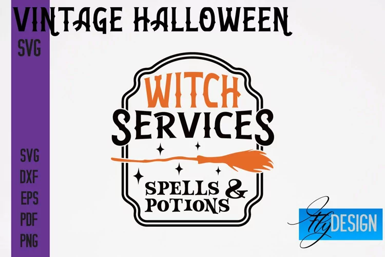 Vintage Halloween SVG Design | Halloween Quotes SVG | Scary