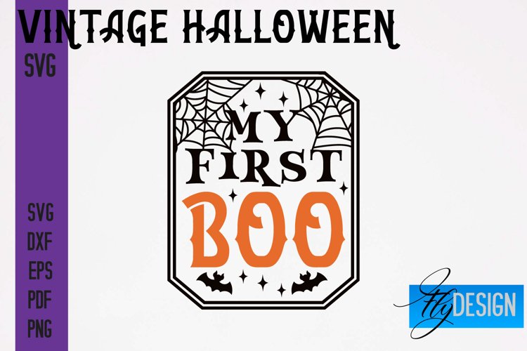 Vintage Halloween Svg Image 7