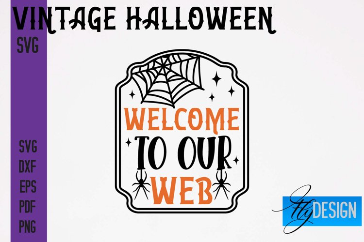 Vintage Halloween Svg Image 6