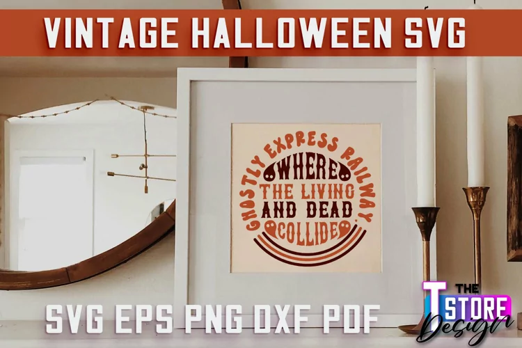 Vintage Halloween Quotes SVG| Halloween SVG Design | Bat SVG