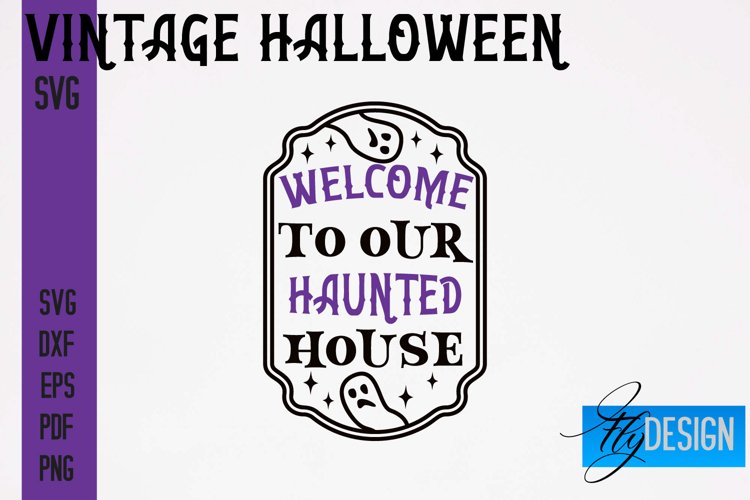 Vintage Halloween Svg Image 19