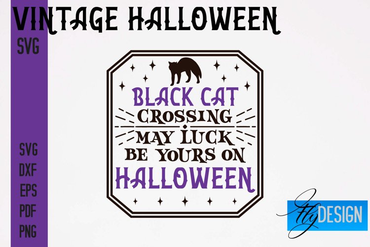 Vintage Halloween Svg Image 22