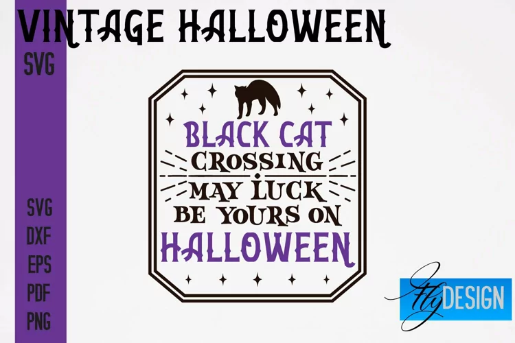 Vintage Halloween SVG Design | Halloween Quotes SVG | Scary