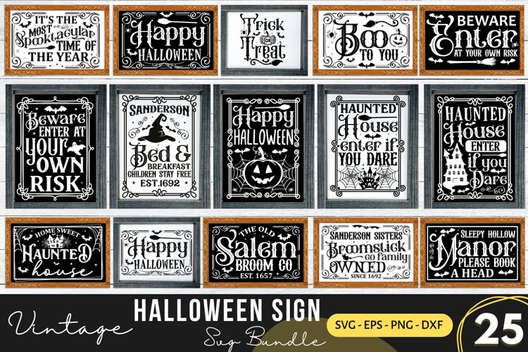Vintage Halloween Svg Image 2