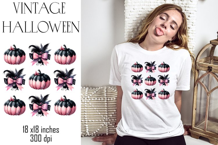 Vintage Halloween Clipart Image 2