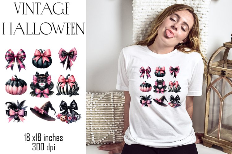 Vintage Halloween Clipart
