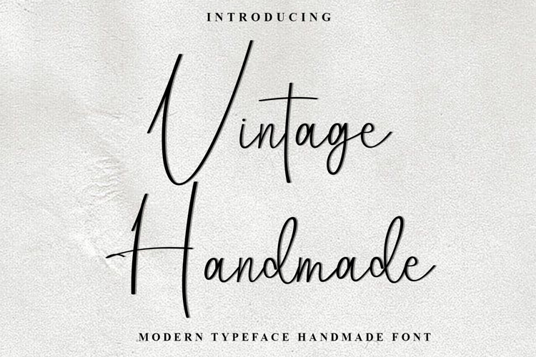Vintage Handmade example image 1