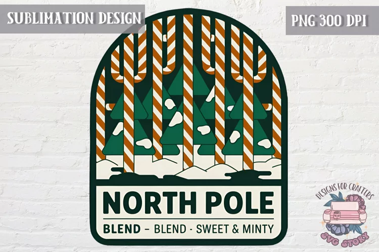 Christmas Christmas Vintage Labels Sublimation Retro