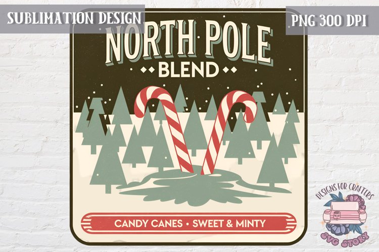 Christmas Christmas Vintage Labels Sublimation Retro