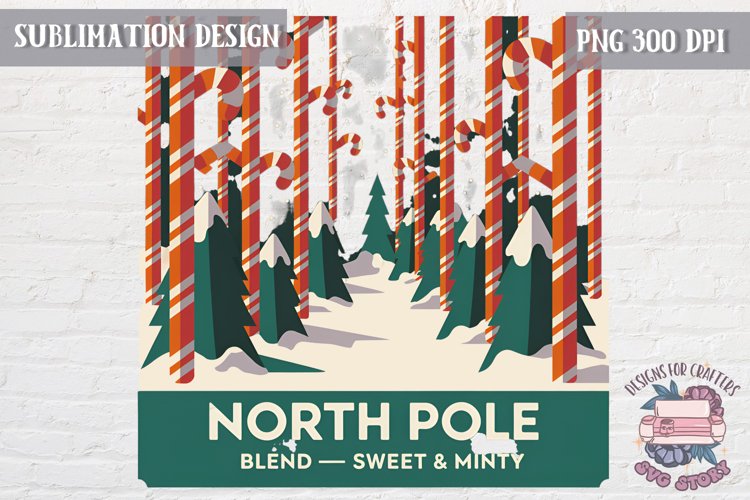 Christmas Christmas Vintage Labels Sublimation Retro