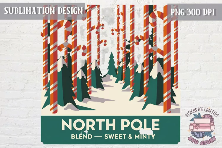 Christmas Christmas Vintage Labels Sublimation Retro