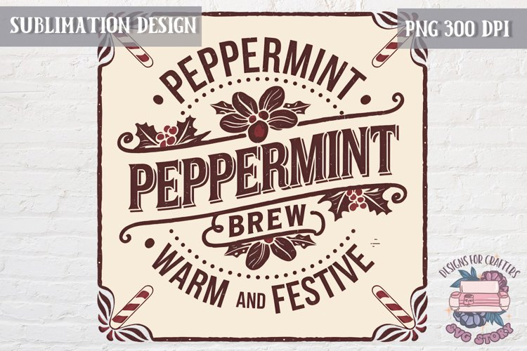 Christmas Christmas Vintage Labels Sublimation Retro