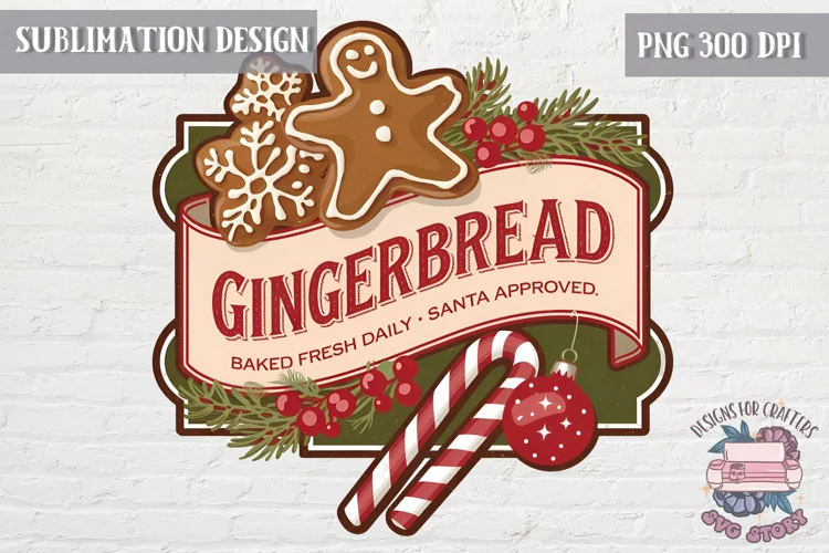 Christmas Christmas Vintage Labels Sublimation Retro