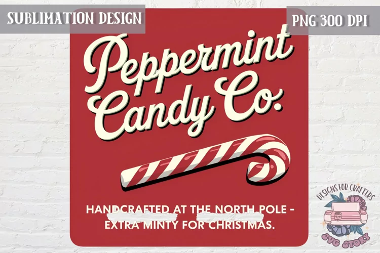 Christmas Christmas Vintage Labels Sublimation Retro