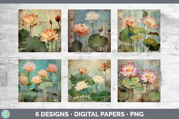 Lotus Flower Clipart Image 7