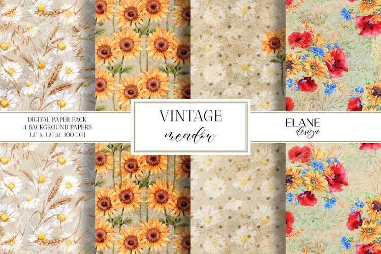 Summer Digital Paper Image 2