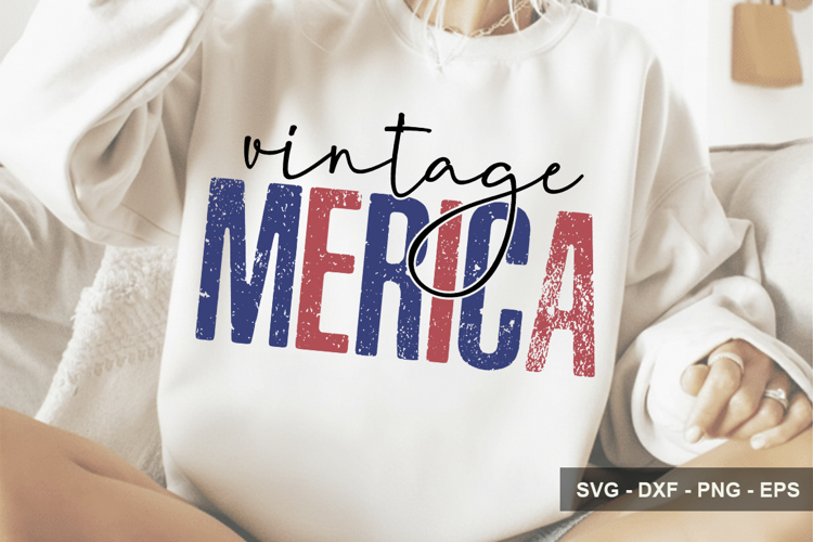 Vintage Merica - 4th Of July Design