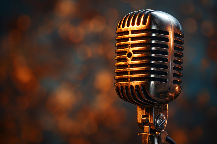 Vintage microphone
