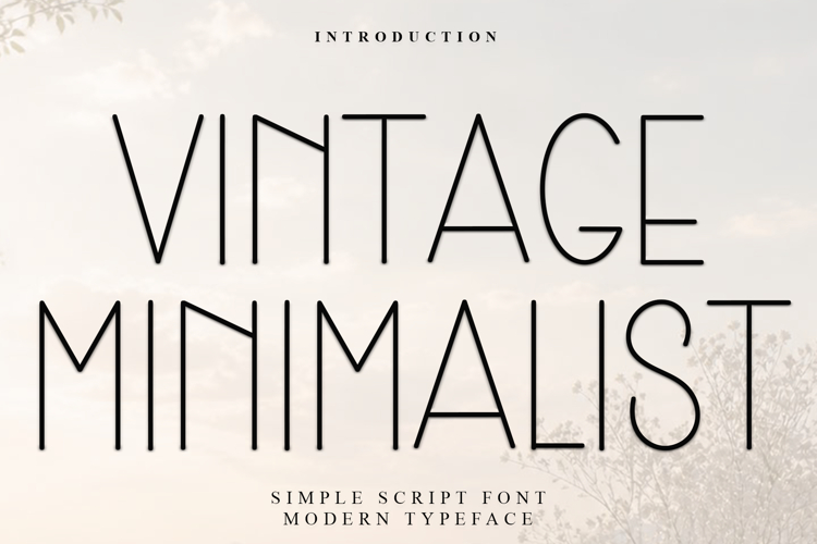 Vintage Minimalist