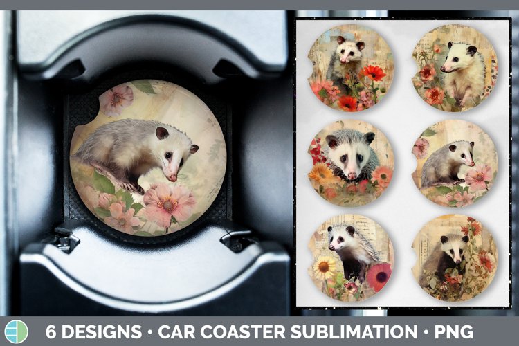 Car Coaster Sublimation Designs Image 7