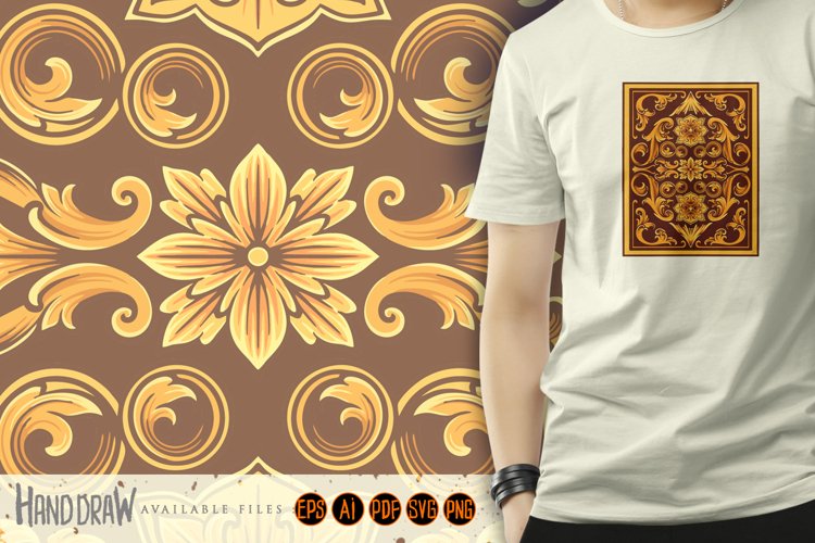 Floral Svg Border Image 19