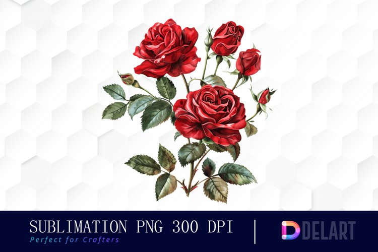 Red Roses Clipart Image 18