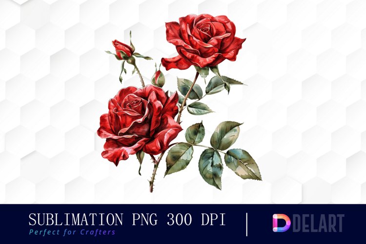 Red Roses Clipart Image 15