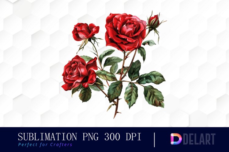 Red Roses Clipart Image 14