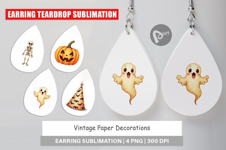 Vintage Decorations Earring