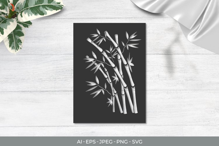 Bamboo Silhouette Image 23