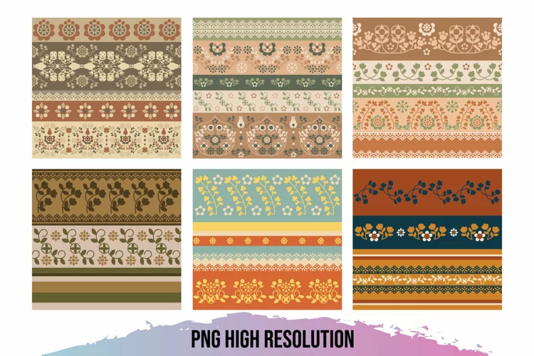 Vintage Pattern Paper Pack