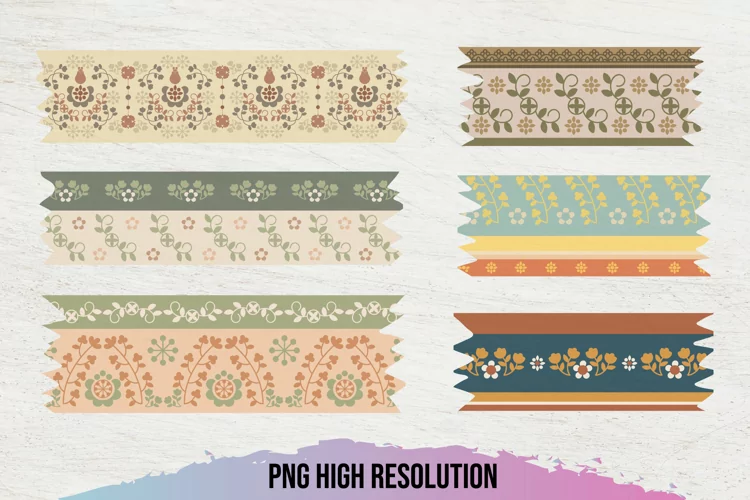 Vintage Patterned Tape
