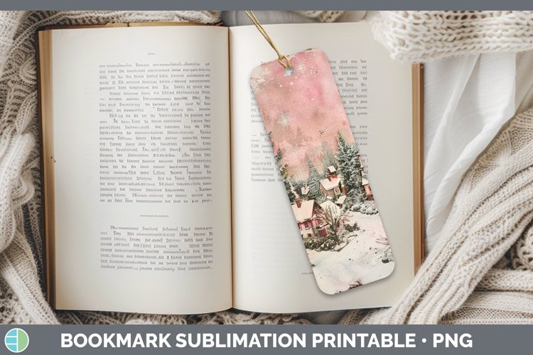 Printable Christmas Bookmark Image 17