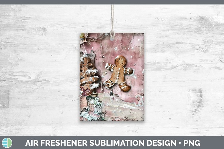 GorgeousVintage Pink Christmas Air Freshener design.
