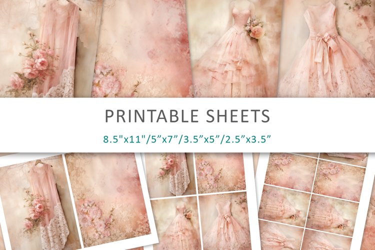 Lace Digital Paper, Shabby Chic, Printable Paper