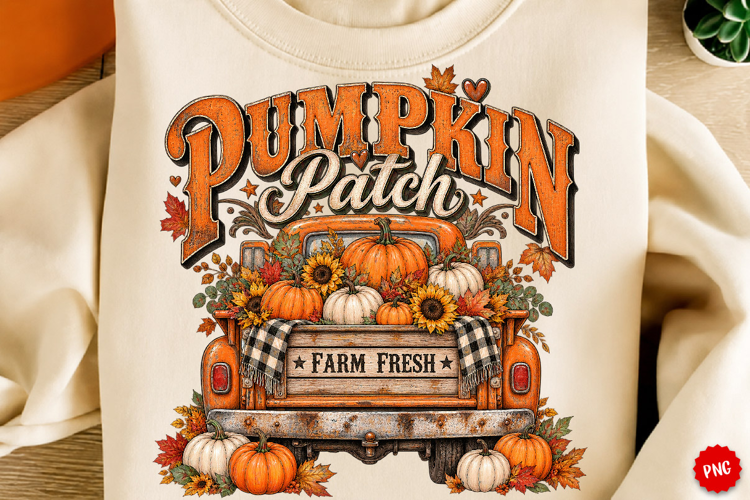 Trending Vintage Pumpkin Patch PNG, Retro Fall Shirt Design