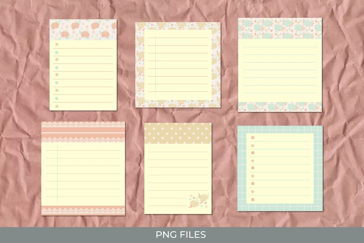 Vintage Rose Flowers Shaped Journaling Area