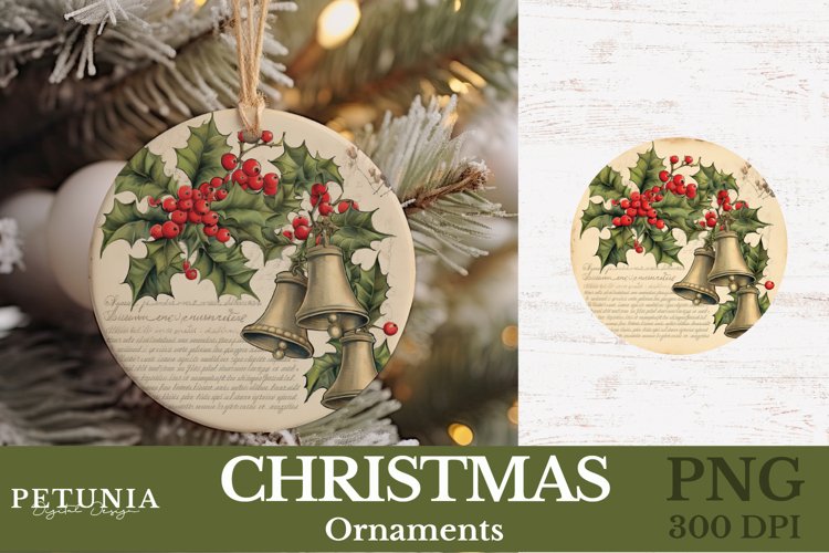 Christmas Ornament Sublimation Designs Image 15
