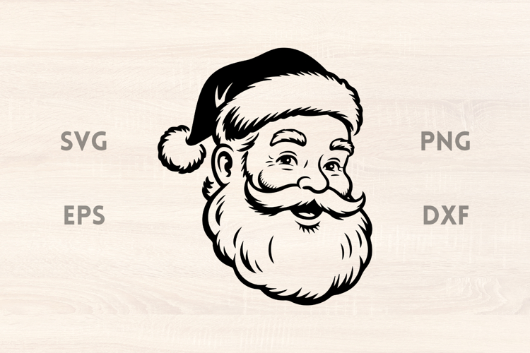 Vintage Santa Claus SVG