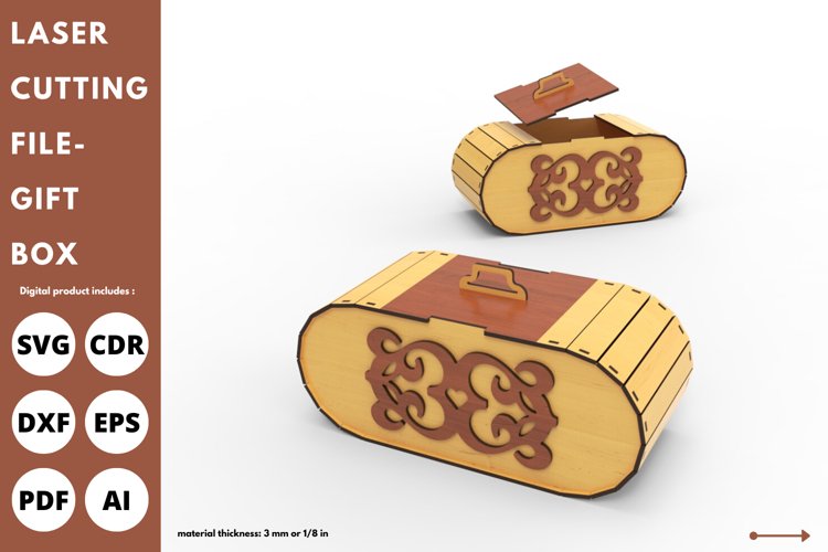 Heart Box Svg Image 4