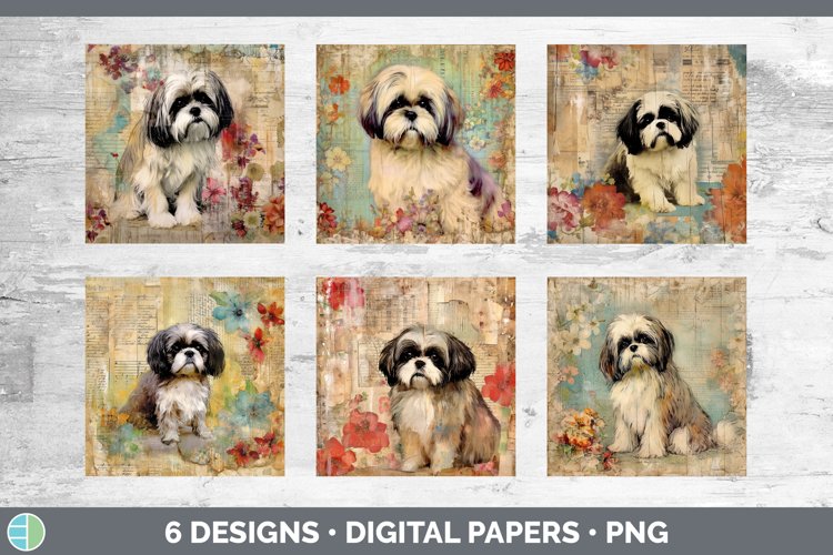 Shih Tzu Clipart Image 23