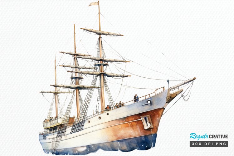Ship Clipart Image 6