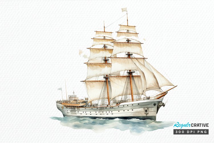 Ship Clipart Image 8