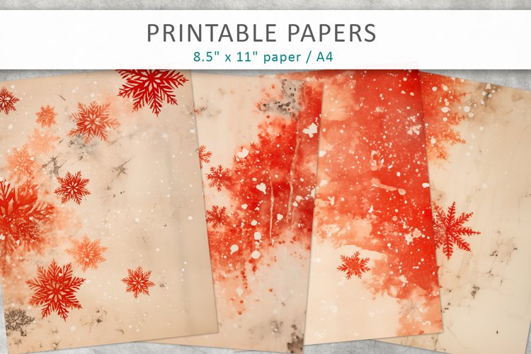  Snowflakes Background Image 8
