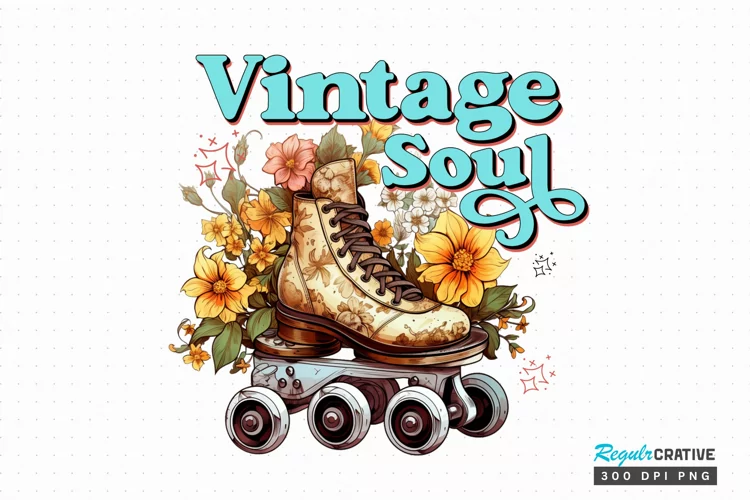 Vintage soul Sublimation PNG