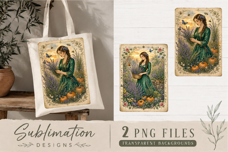 Vintage Apothecary Herbalist PNG | Botanical Sublimation