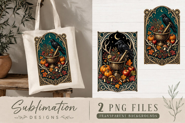 Vintage Autumn Pumpkin Sublimation PNG | Fall Harvest example image 1